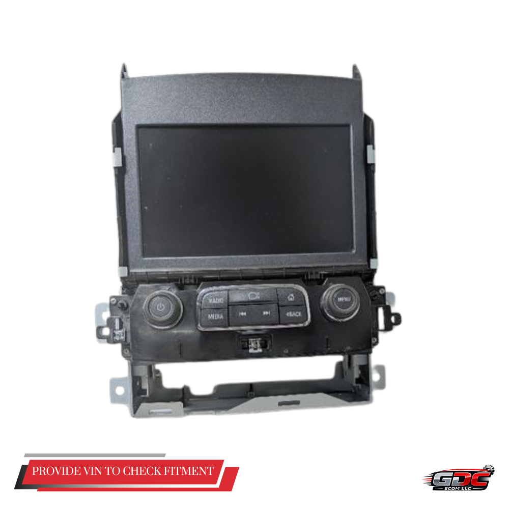 2018–2020 Chevrolet Impala Radio Receiver Display Screen OEM 84355887 — view 1