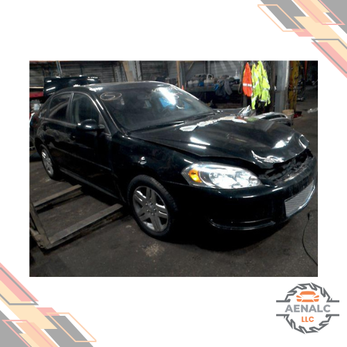 2006–2016 Chevrolet Impala Right Passenger Side View Door Mirror Option DG7 Black — view 2