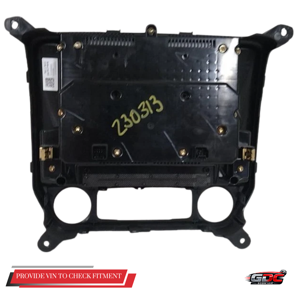2015–2016 Chevrolet Silverado 1500 2500 Radio Control Panel Screen OEM — view 2
