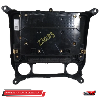 2015–2016 Chevrolet Silverado 1500 2500 Radio Control Panel Screen OEM — view 2