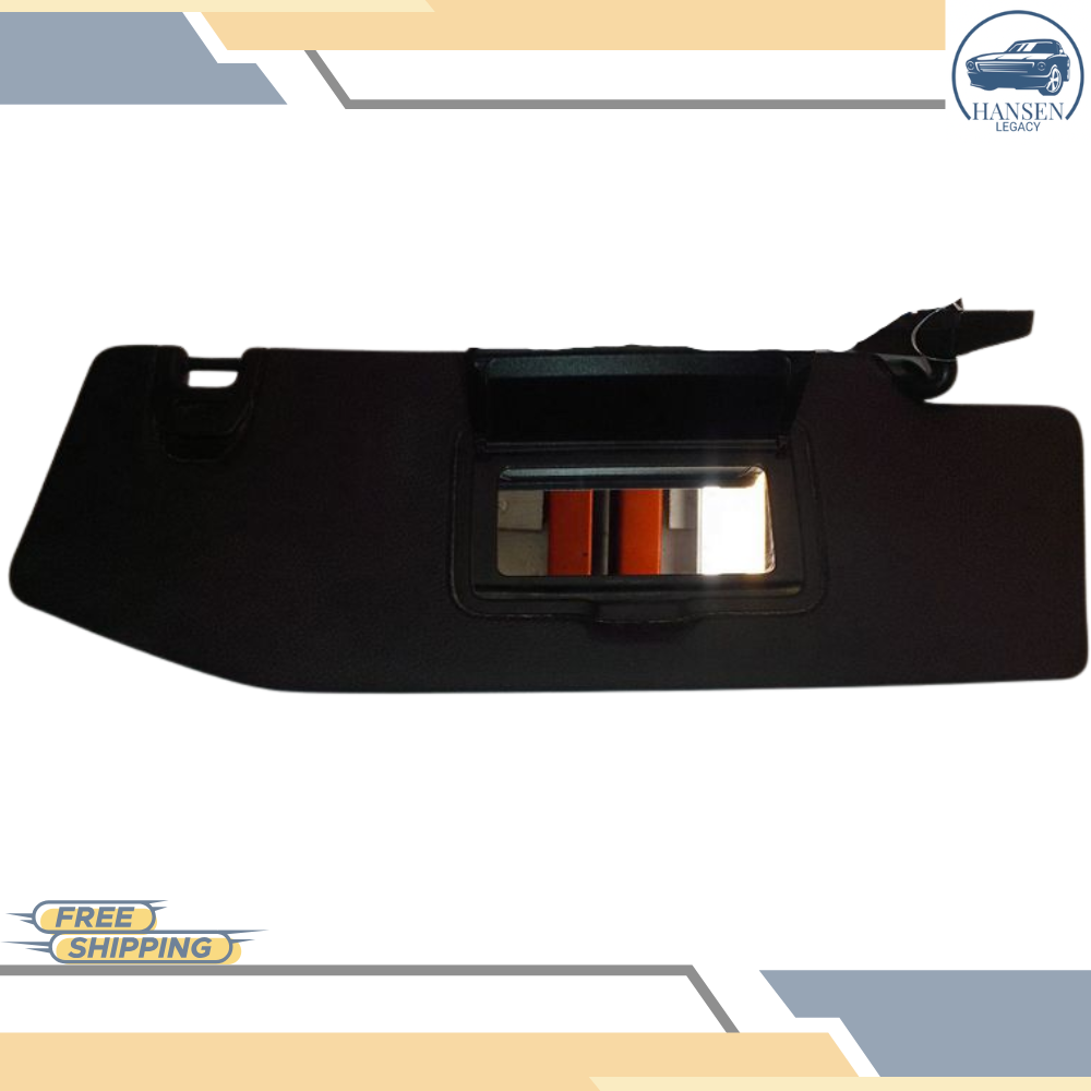 2025 Jeep Wrangler RH Passenger Sunvisor Sun Visor with Mirror & Light OEM — view 2