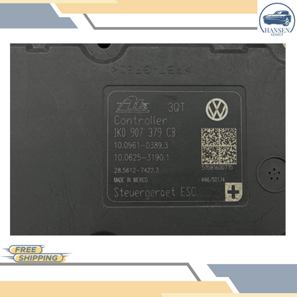 2015–2019 Volkswagen Passat Anti Lock Abs Brake Pump Module Assembly OEM — view 3