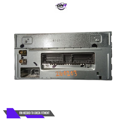 2013 Dodge Avenger AM-FM-CD-DVD-H<wbr/>DD Navigation UConnect Radio RHR OEM — view 2