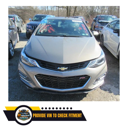 2017–2019 Chevrolet Cruze RH Passenger Sunvisor Sun Visor with Mirror & Light OEM — view 3