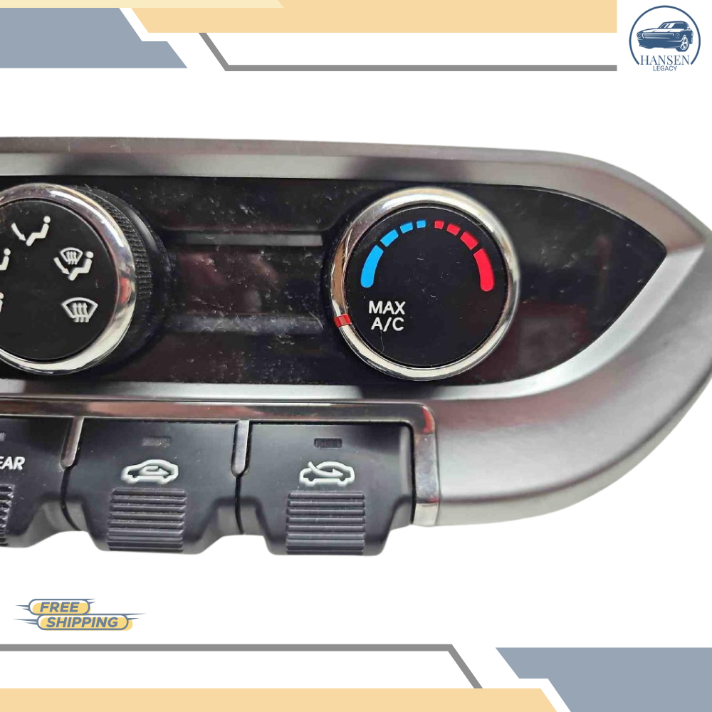 2012–2015 Kia Rio A/C AC Heater Temperature Control Unit 13 14 — view 4
