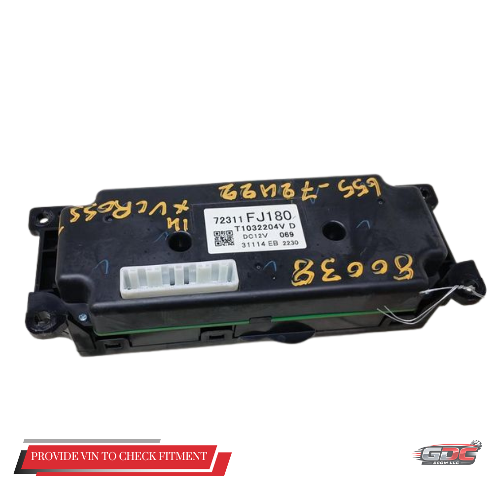 2014 Subaru XV Crosstrek AC Heater Auto Temperature Control OEM — view 2