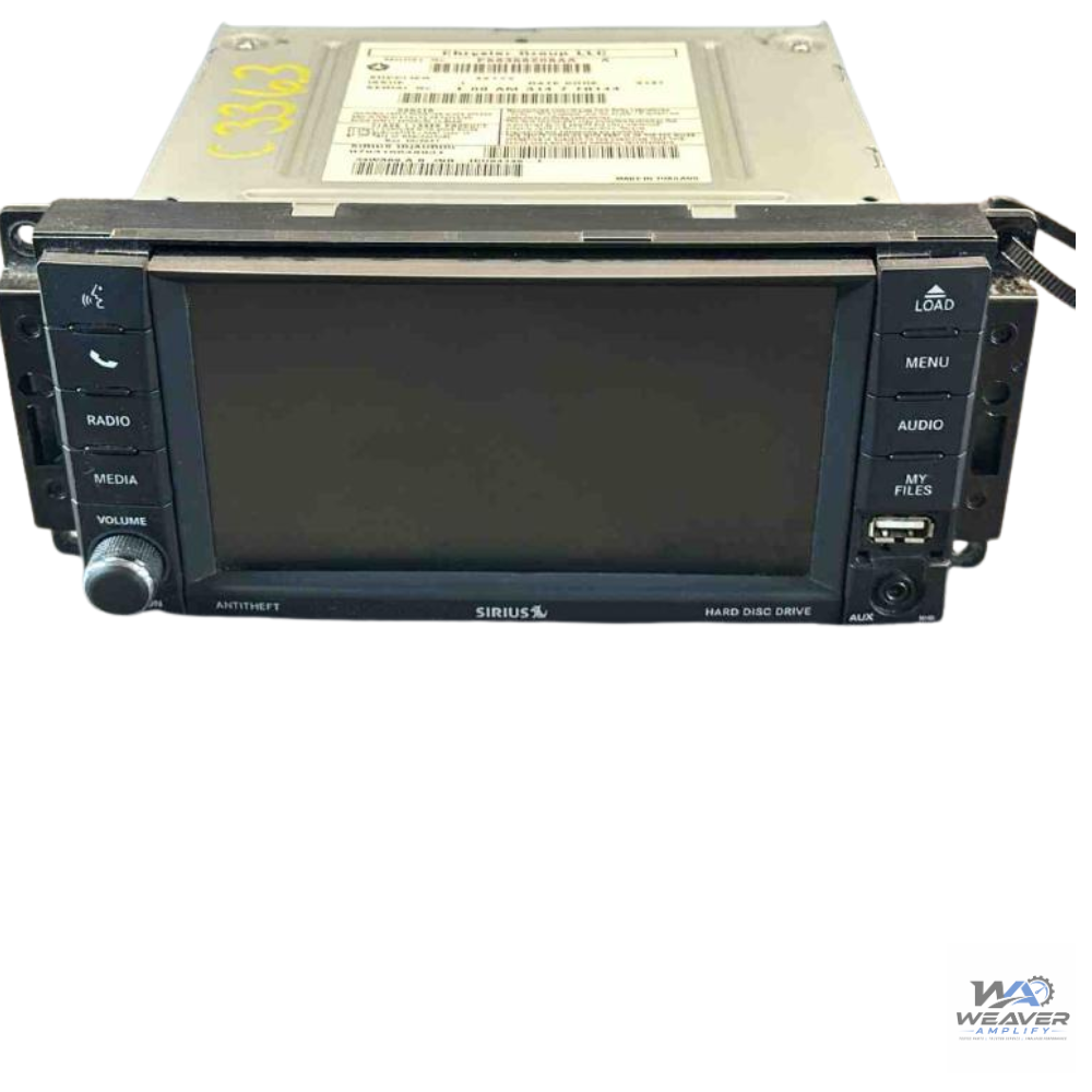2013–2019 DODGE CARAVAN AM FM CD Navigation Radio Player Display Screen OEM RHB — view 1