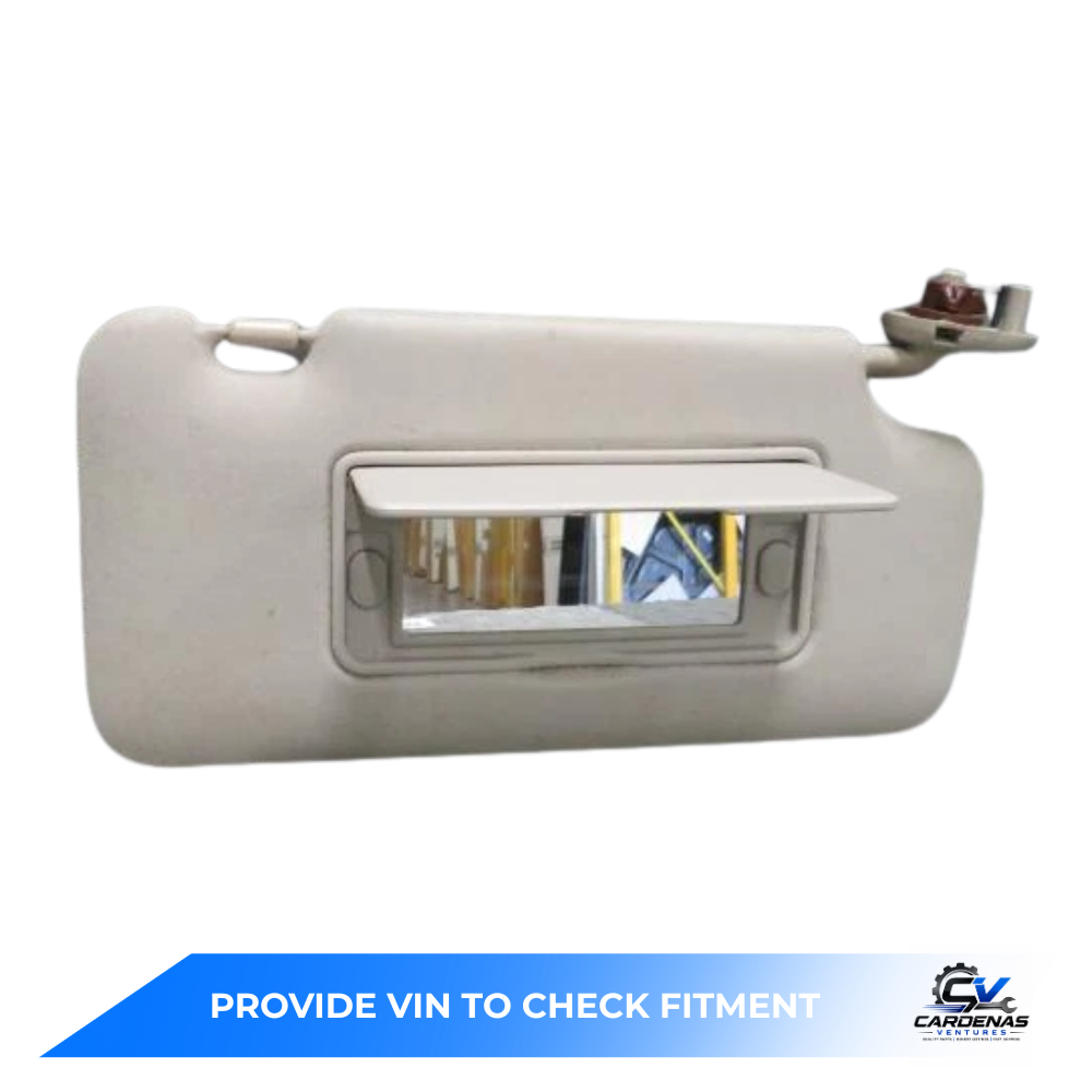 2015–2020 Honda Fit Passenger RH Sun Visor OEM — view 1