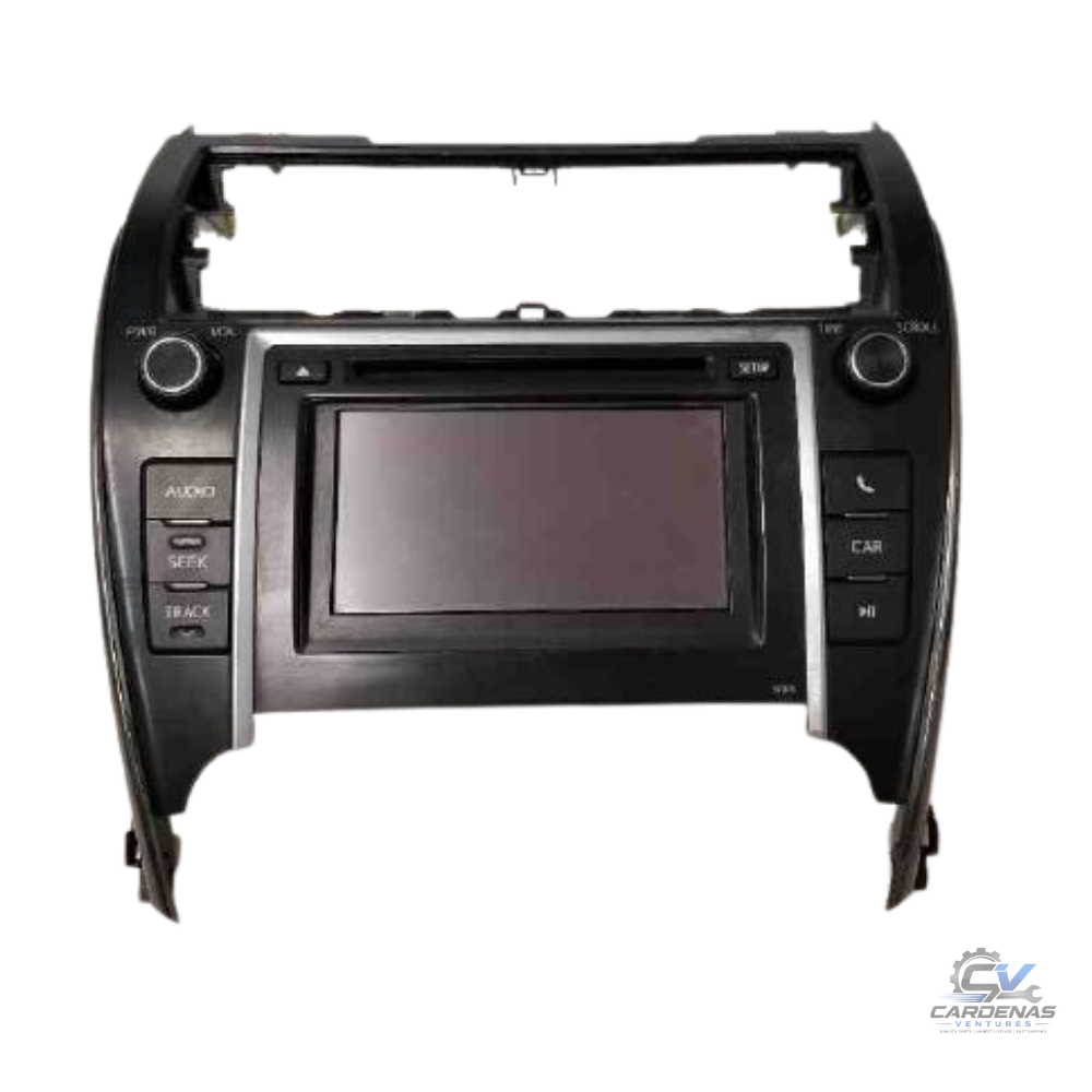 2013–2014 TOYOTA CAMR Radio Display and Receiver AM-FM-CD ID 57076 — view 1