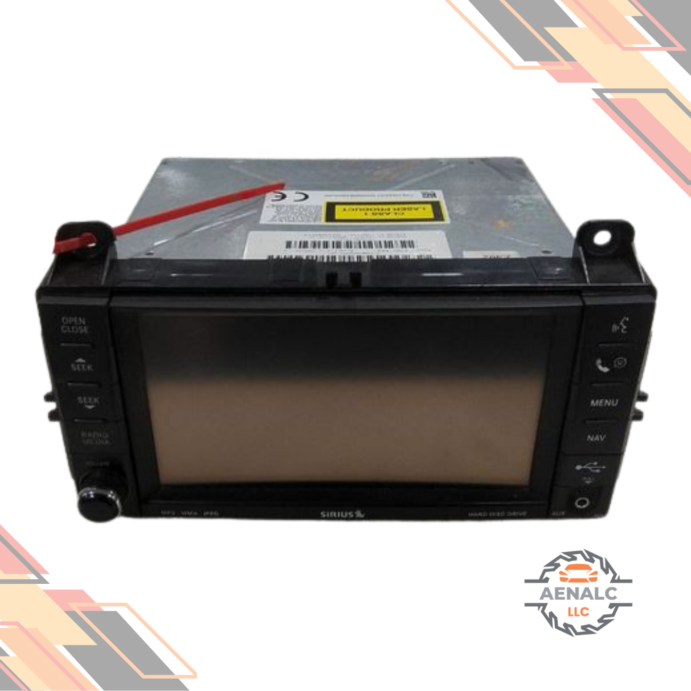 2011 Jeep Grand Cherokee Radio Receiver Display Screen Navigation ID RER 11 — view 2