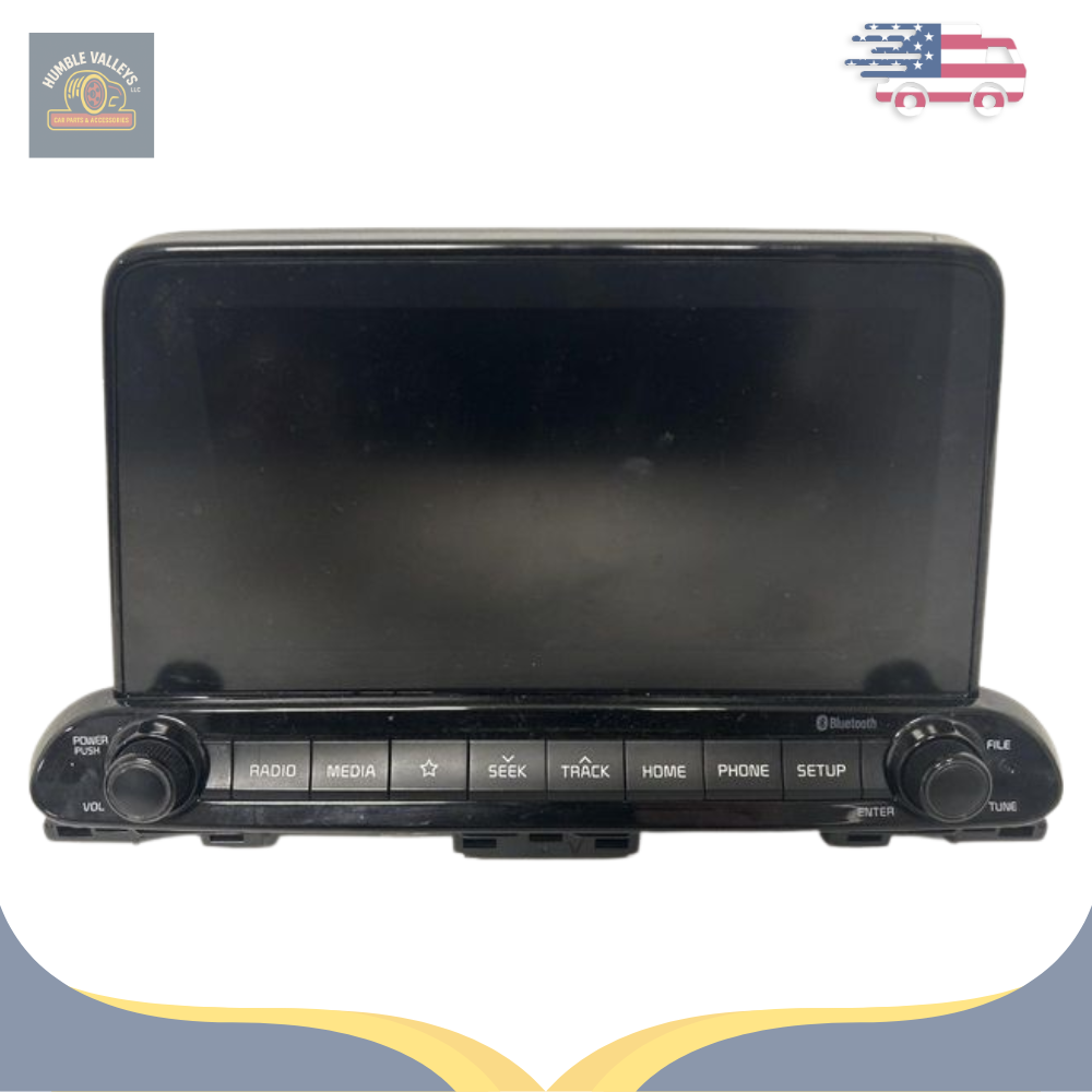 2019–2020 Kia Forte Sedan Radio Receiver Display Screen OEM — view 1