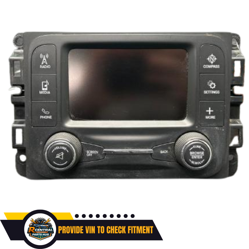 2013-16 Dodge Ram 1500 Multi Media Radio Reciever Bluetooth with satellite 5.0' OEM — view 3