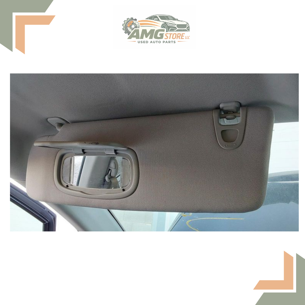 2018–2020 Chrysler Pacifica Left Driver Sun Visor With Illumination Gray — view 5