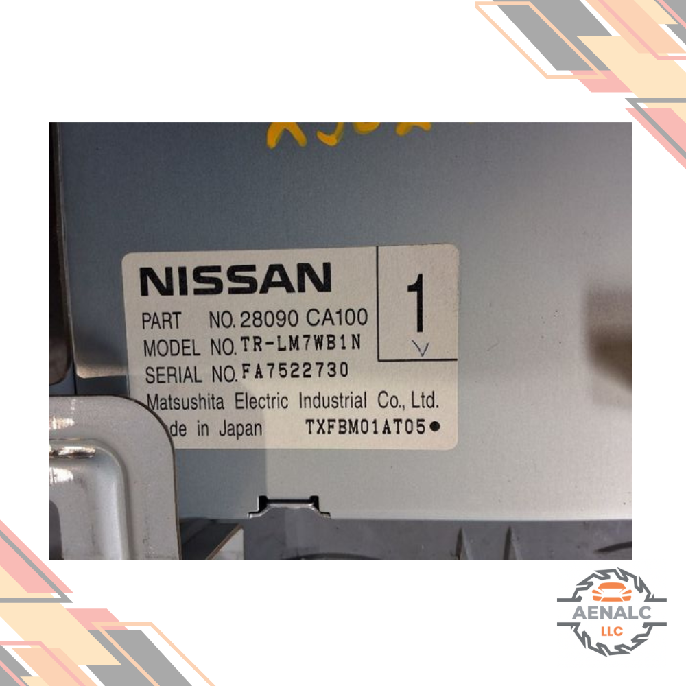 2003–2007 Nissan Murano Navigation Display Screen Info Monitor OEM — view 3