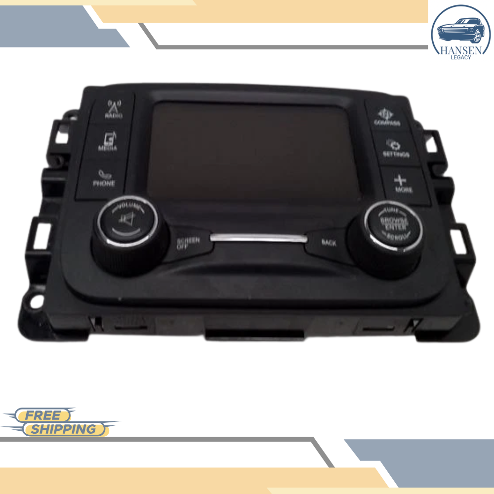 2018–2020 Dodge Ram 1500 AM FM Radio Receiver with Display Screen OEM — view 1