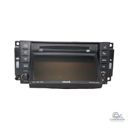 2013–2014 DODGE CHALLENGER AM-FM-CD-DVD-H<wbr/>DD Navigation UConnect Radio RHR OEM — view 4