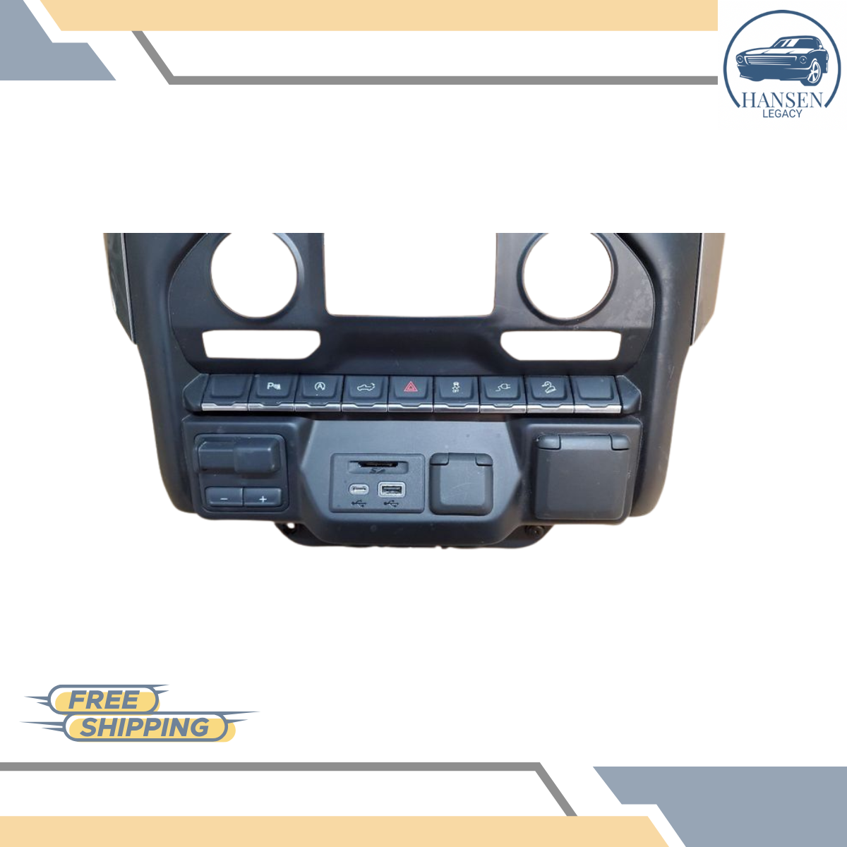 2019–2022 Chevrolet Silverado 1500 2500 3500 Control Panel with Screen ID 84692392 — view 4