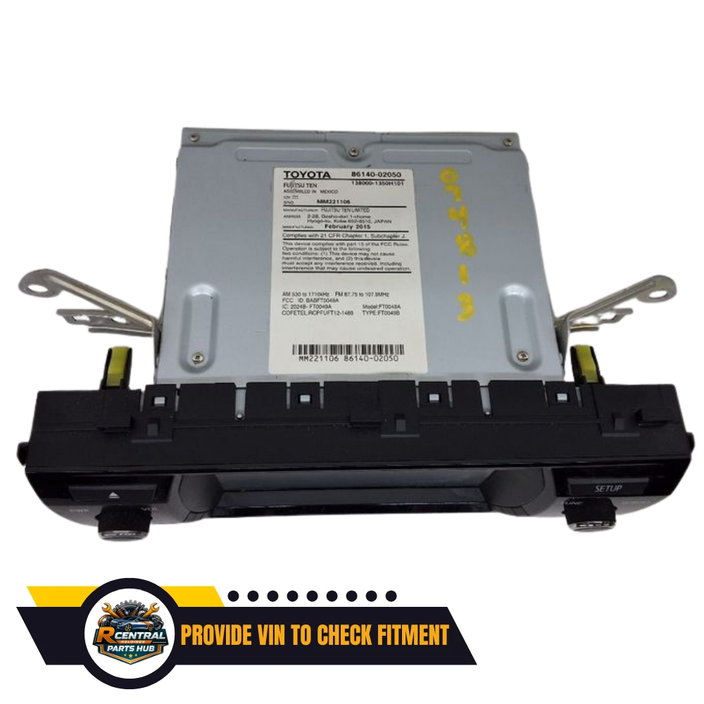 2014–2016 Toyota Corolla Touchscreen Display & Receiver OEM — view 2