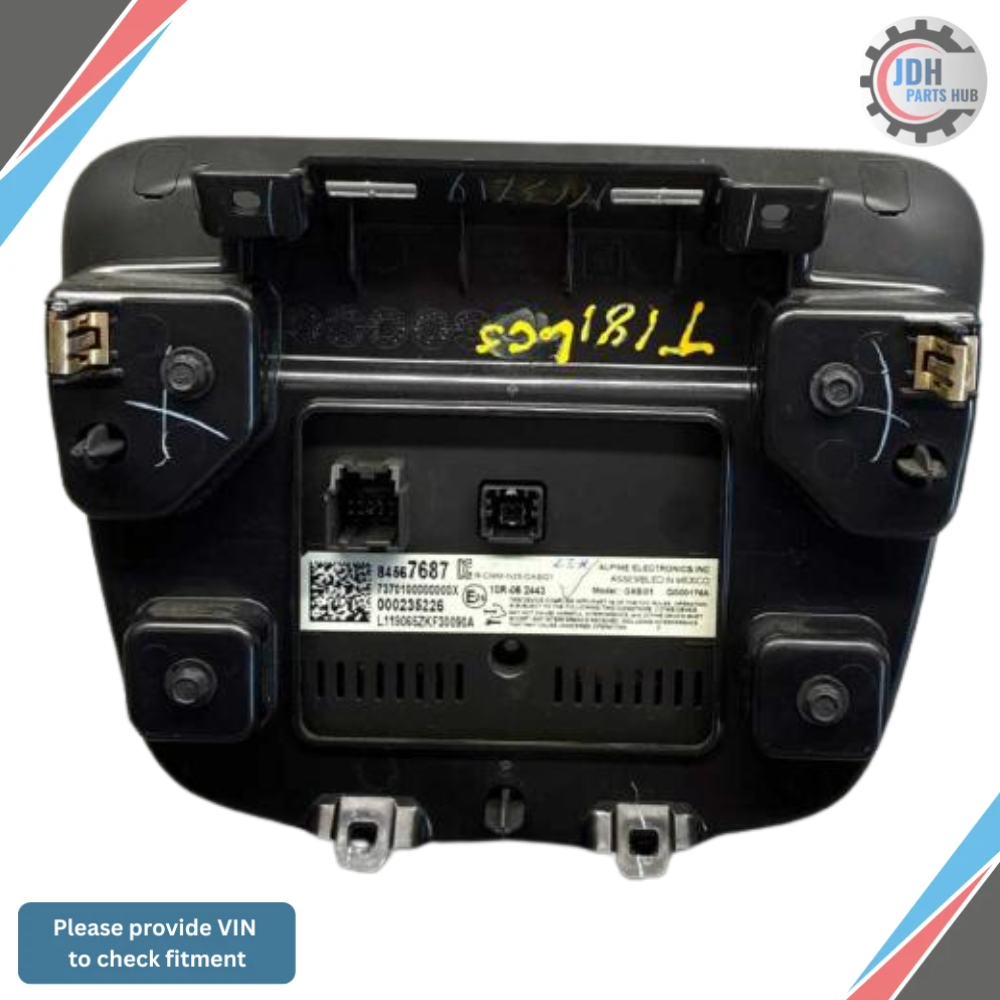 2019–2020 Chevrolet Malibu Control Panel Controller Display Screen OEM — view 2
