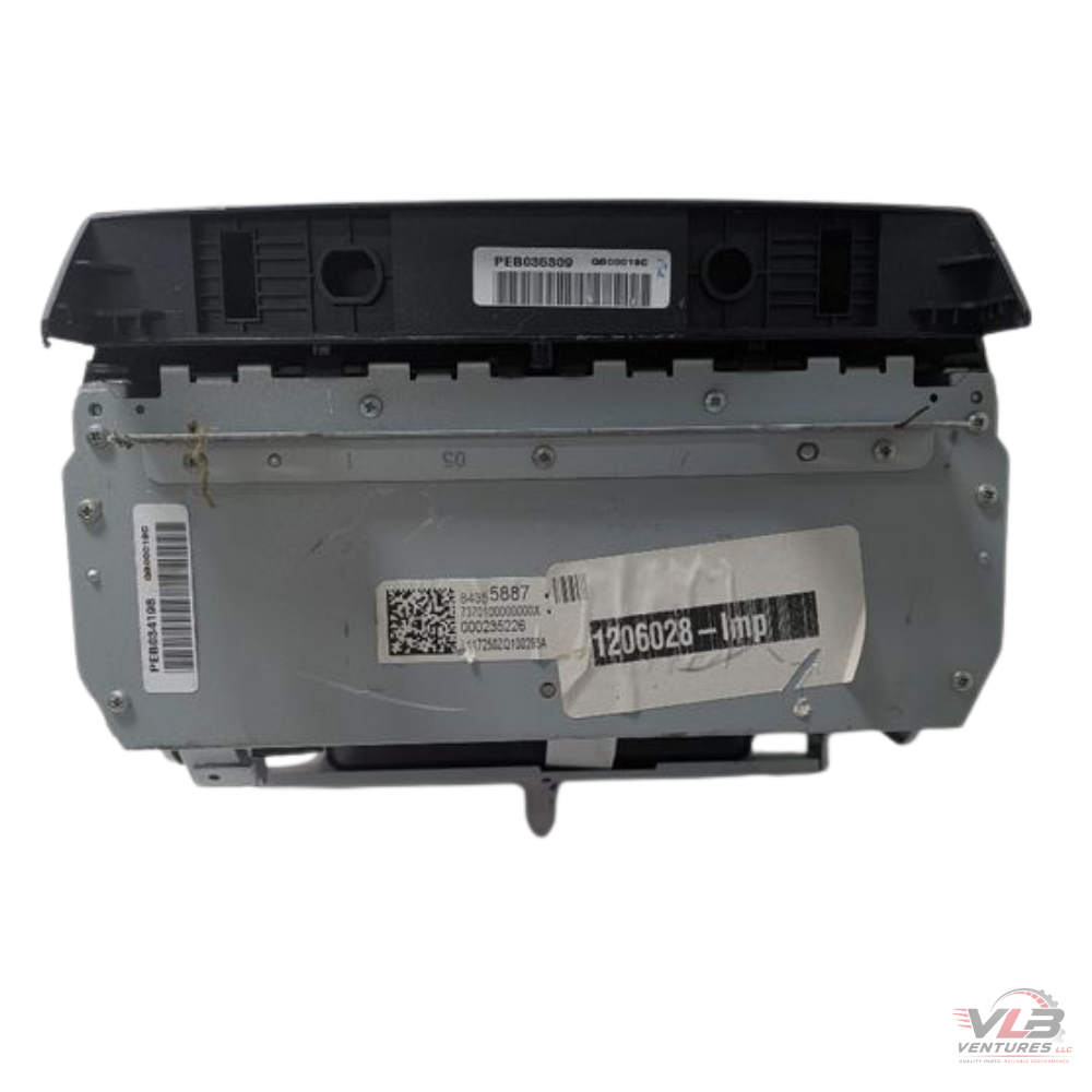2018–2020 Chevrolet Impala Radio Receiver Display Screen ID 84355887 OEM — view 2