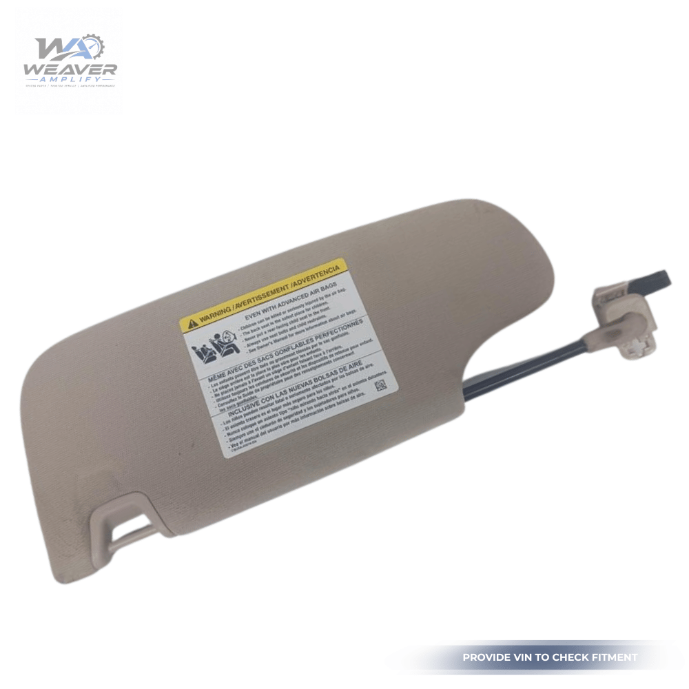 2018–2020 Lincoln MKZ Passenger RH Sun Visor OEM — view 2