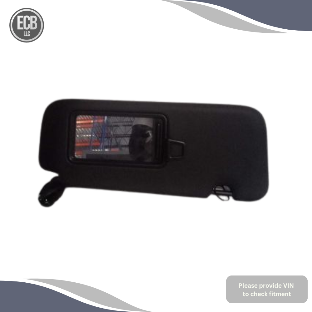 2019–2021 Kia Forte RH Passenger Sunvisor Sun Visor with Mirror OEM — view 3