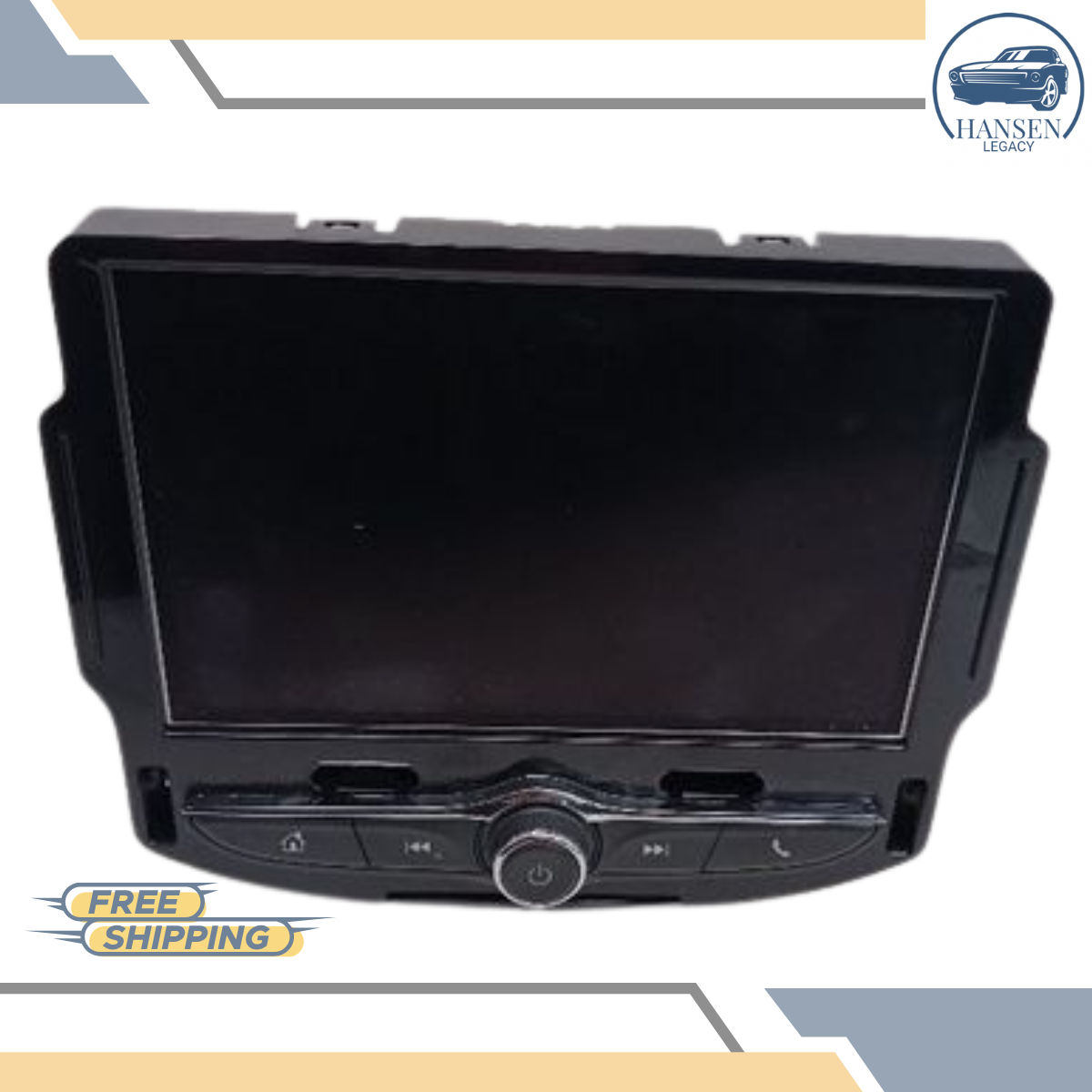 2021–2022 Chevrolet Trax AM FM Radio Receiver Display Screen ID 84988340 — view 3