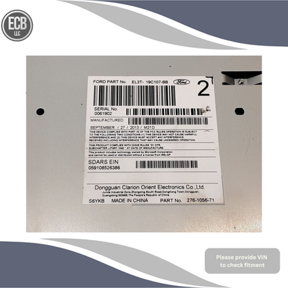 2014 Ford F150 AM FM CD Player Radio Receiver OEM — view 2
