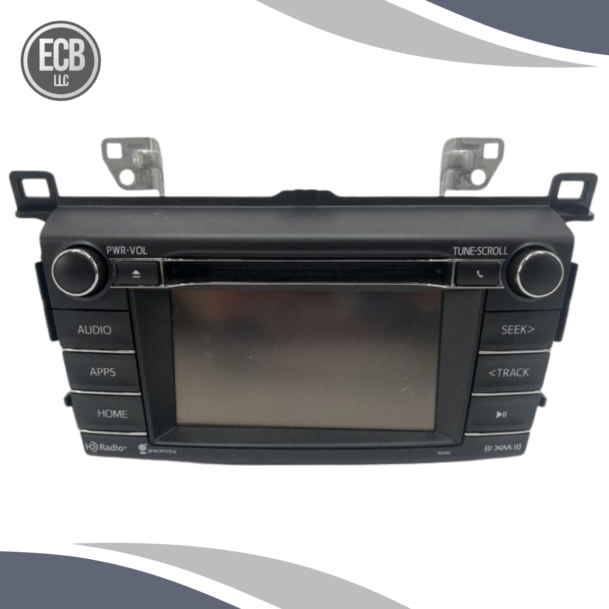 2016–2018 Toyota RAV4 OEM AM FM CD Sirius XM Radio Display & Receiver OEM — view 1