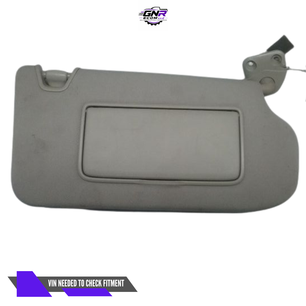 2014–2023 Infiniti Q50 RH Passenger Sunvisor Sun Visor with Mirror & Light OEM — view 1