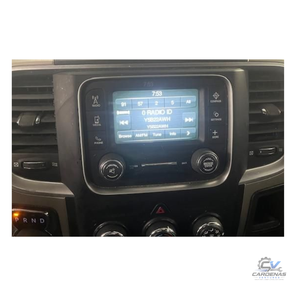 2015 Dodge Ram 1500 2500 5" Radio Receiver Head Unit with Satellite OEM — view 2