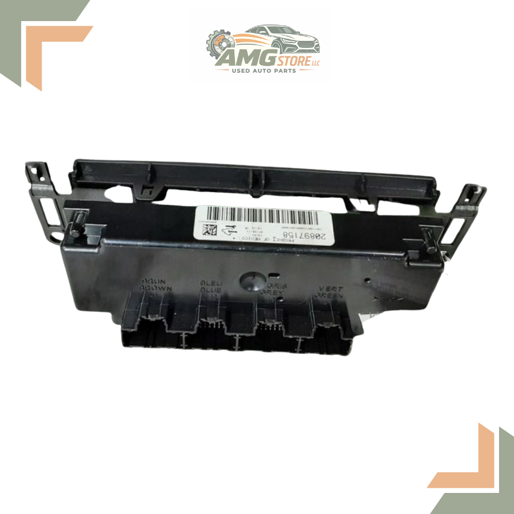 2012–2016 Chevrolet Impala A/C AC Heater Temperature Control Unit — view 5