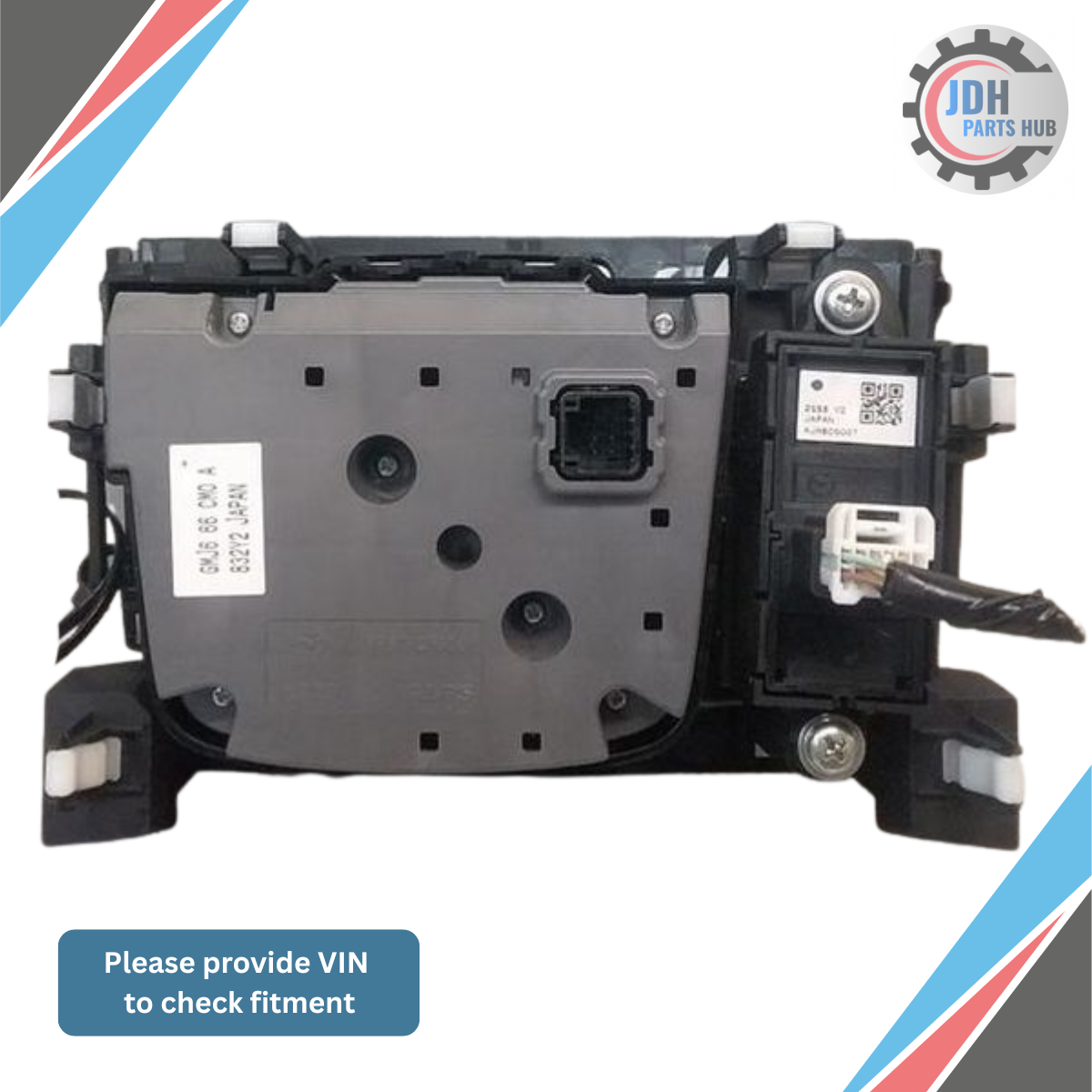2016–2018 Mazda 3 Radio Nav Control Console with Electric Parking Brake OEM — view 2