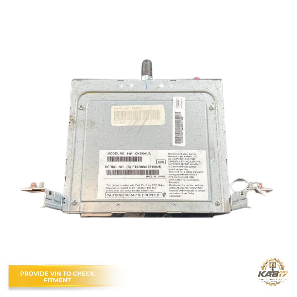 2012 FORD F-150 Radio Receiver Single Disc Satellite with Navigation OEM — view 4