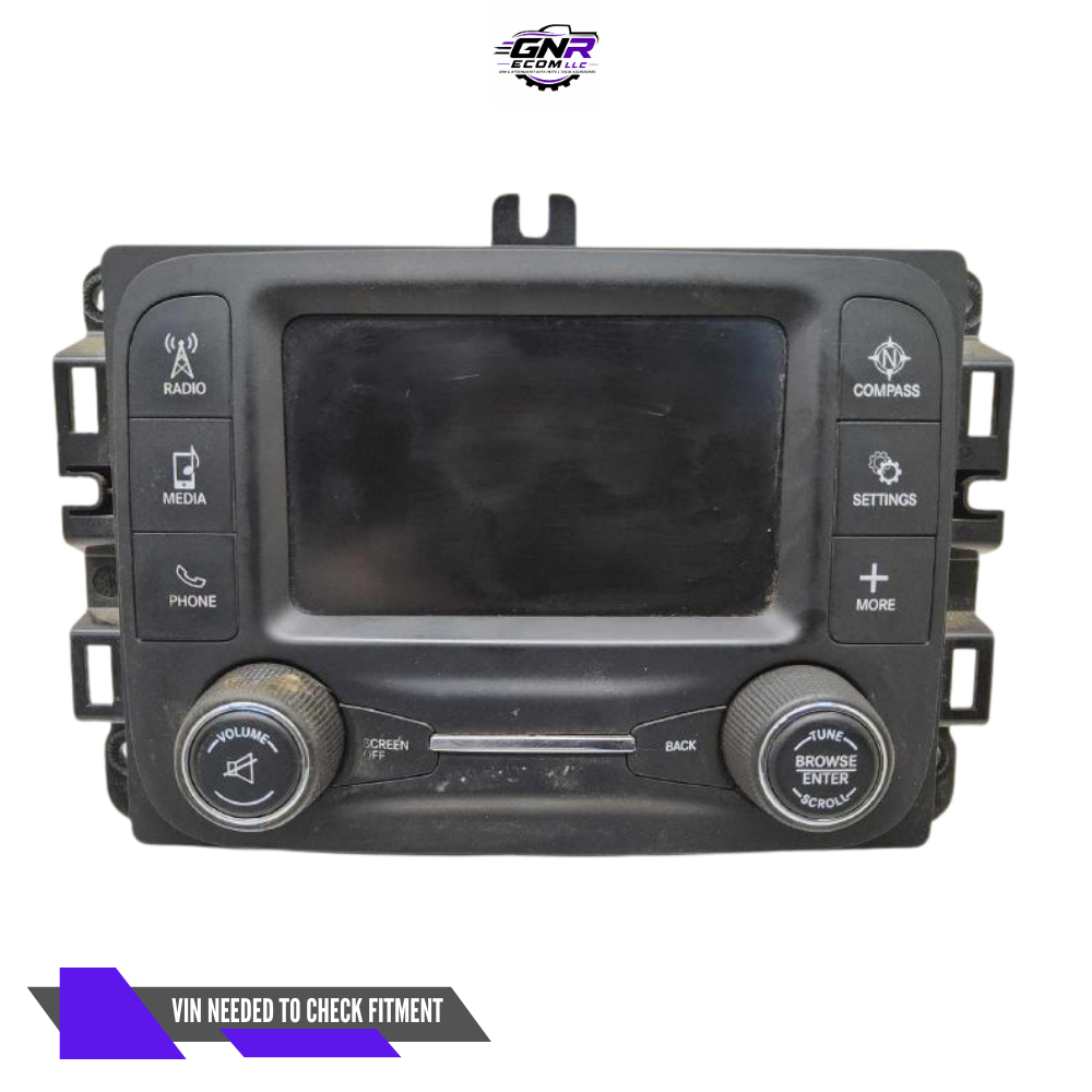 2015 Dodge Ram 1500 2500 3500 5 Radio Receiver Head Unit with Satellite OEM — view 1