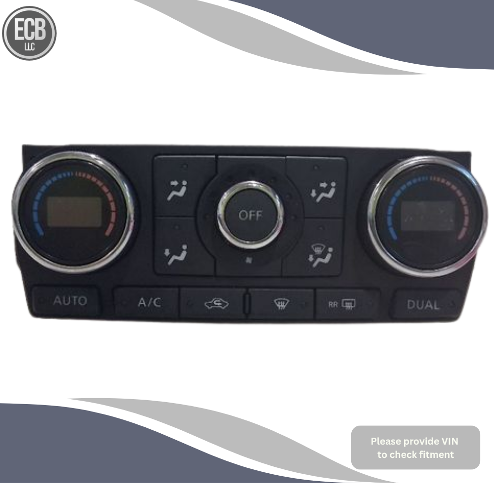 2007–2013 Nissan Altima AC Heater Climate Temperature Control Oem — view 1