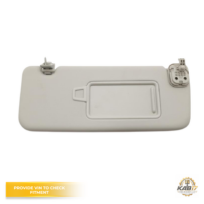 2023–2024 Kia Niro RH Passenger Sunvisor with Mirror Gray OEM — view 1