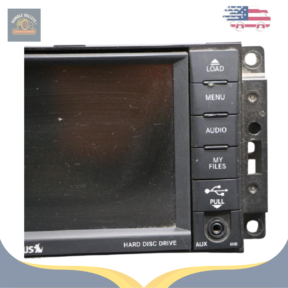 2013–2019 Dodge Caravan AM FM CD Satellite Radio Receiver RBZ OEM — view 3
