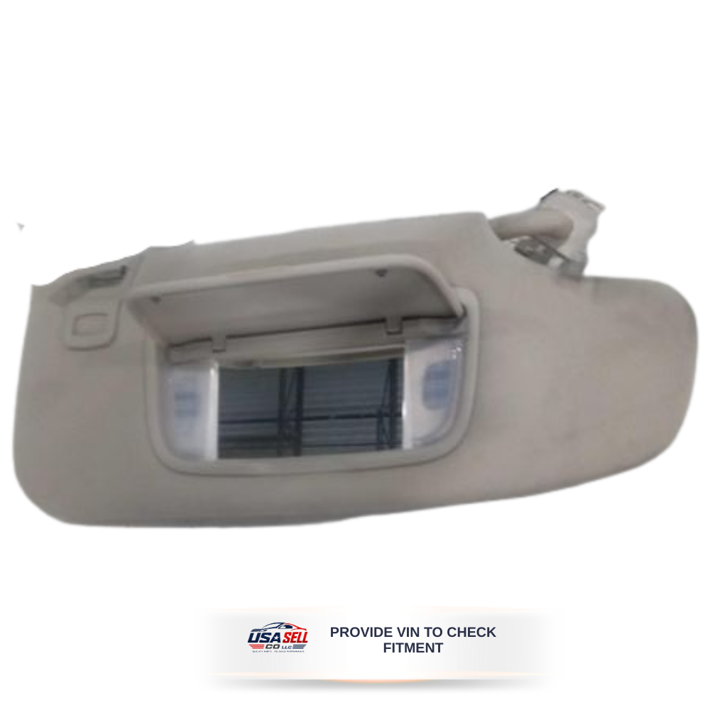 2019 Lincoln Nautilus RH Passenger Sunvisor Sun Visor with Mirror & Light OEM — view 2