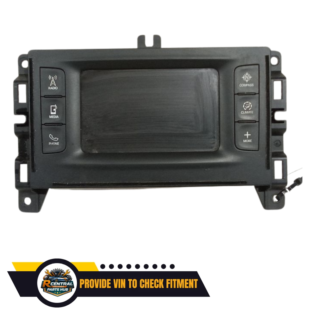2016 Jeep Cherokee Display Screen Bluetooth Radio Receiver — view 1