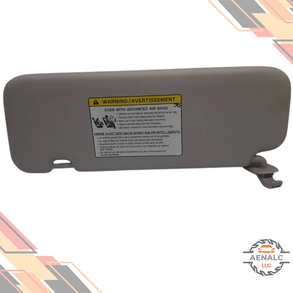 2017–2020 Hyundai Elantra RH Passenger Sunvisor Sun Visor with Mirror OEM — view 1
