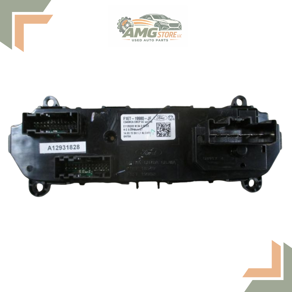 2015–2018 Ford Focus A/C AC Heater Temperature Control — view 4