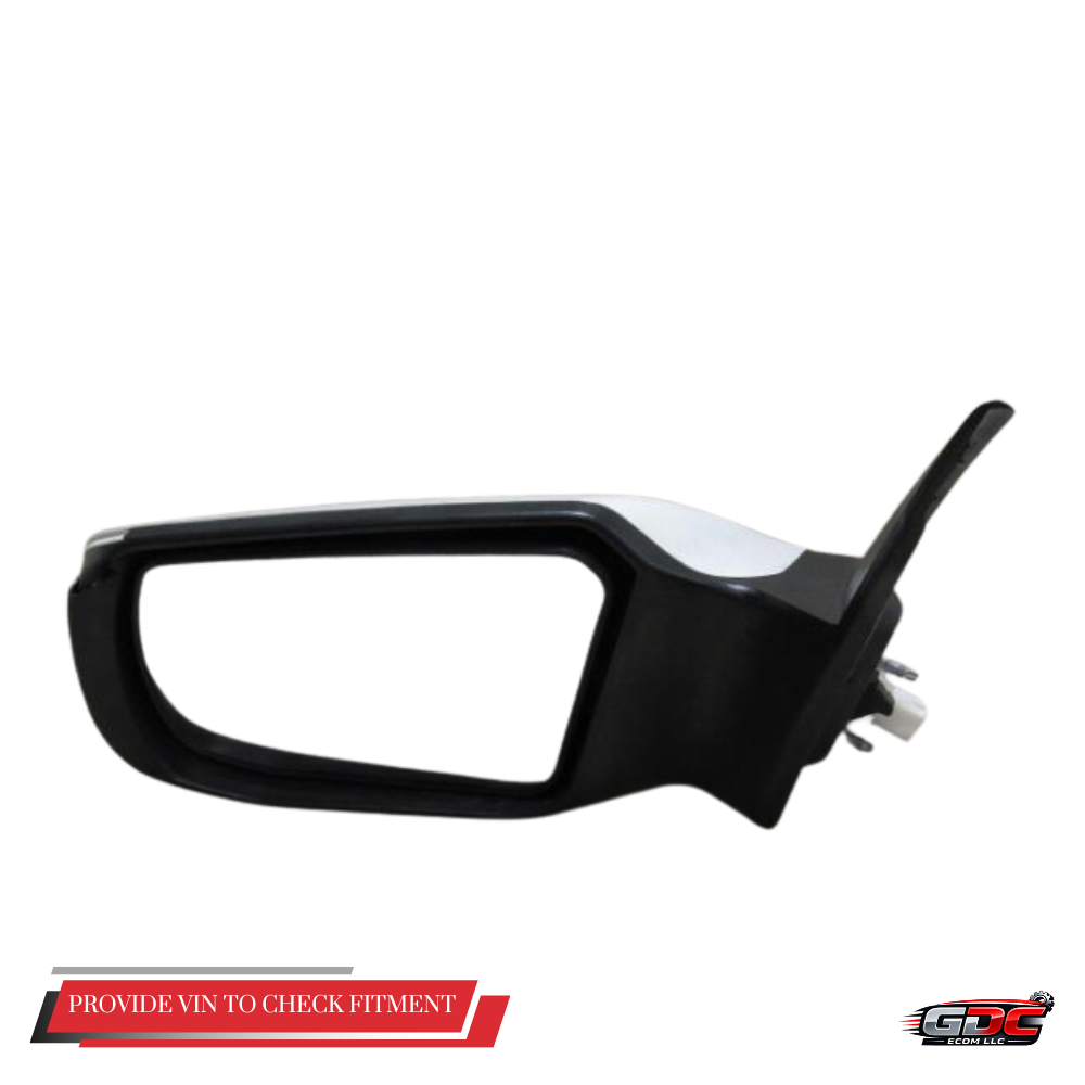 2007–2012 Nissan Altima Sedan Left Driver Side View Door Mirror White OEM — view 2