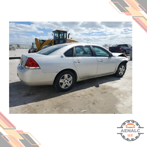 2006–2016 Chevrolet Impala Right Passenger Side View Door Mirror Option DG7 Silver — view 5