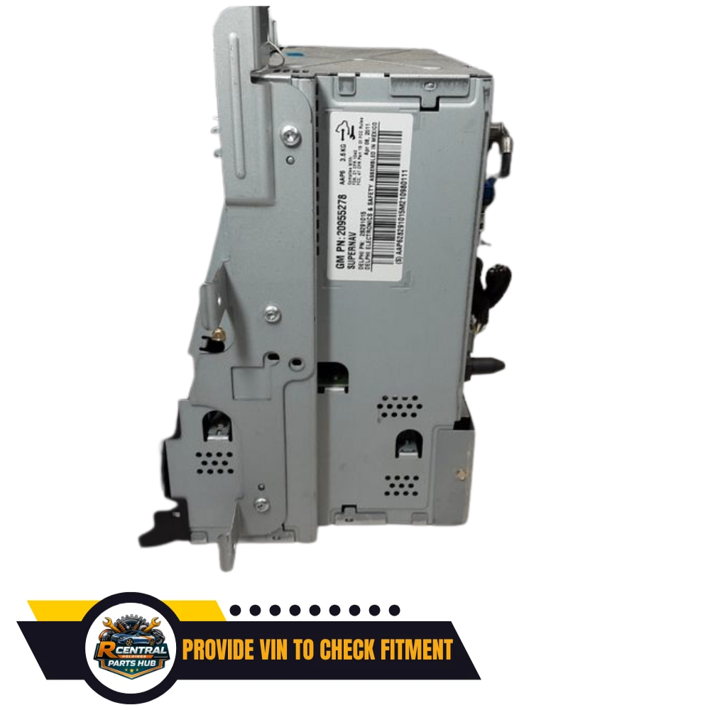 2011 Cadillac Escalade AM-FM-stereo-D<wbr/>VD-navigation Radio Receiver Display GMQ — view 3