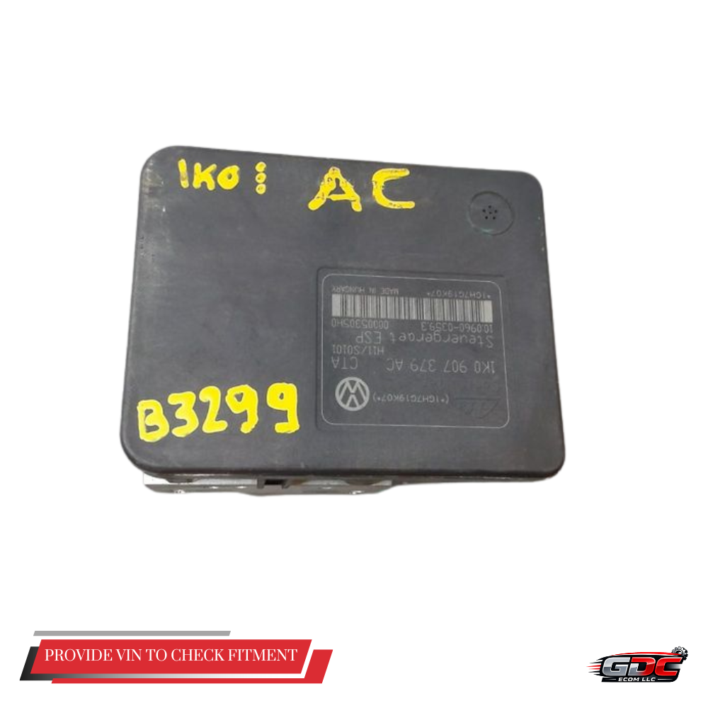 2008–2010 Volkswagen Jetta ABS Anti-Lock Brake Pump Assembly OEM — view 2