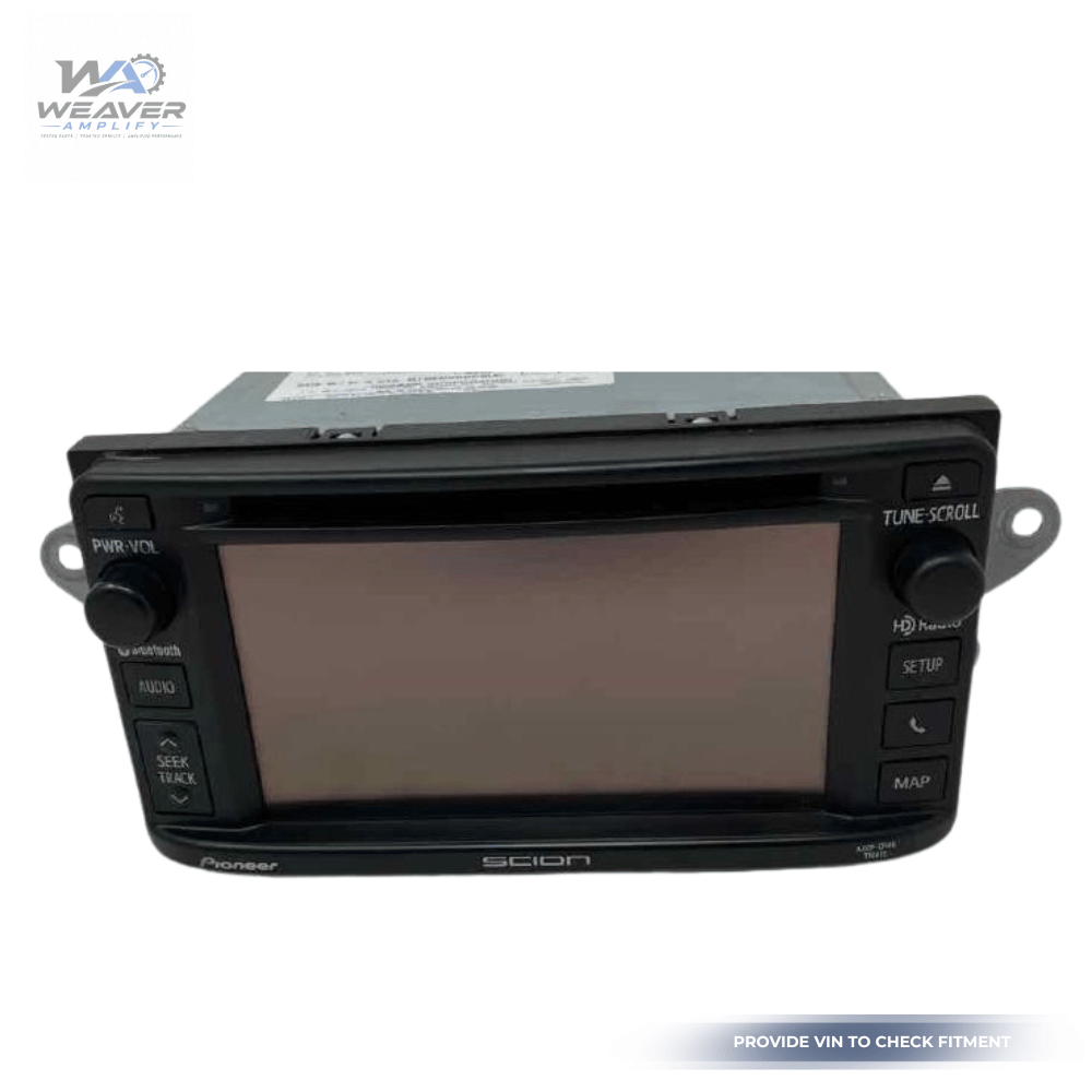 2013–2016 Scion FR-S AM FM CD Navigation Audio Radio Player Display Screen OEM — view 1