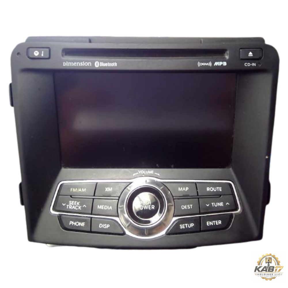2011 Hyundai Sonata GPS Navigation Radio Receiver OEM 11 — view 1