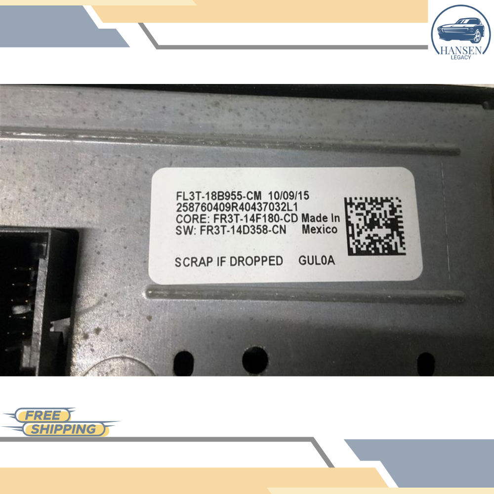 2015 Ford F-150 Pickup Radio Display Screen Front Dash 4.2 Inch OEM — view 4