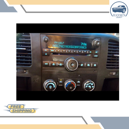 2007–2013 Chevrolet Silverado 1500 CD MP3 Player Radio Receiver New Style — view 1
